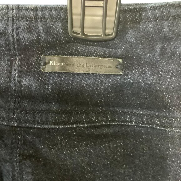 Pilcro & The Letterpress Dark Wash Slim Fit Denim Jeans Women Size 28 Cotton - Picture 5 of 7